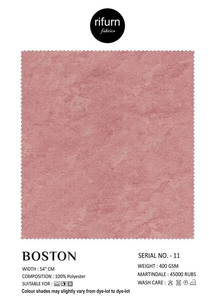 Rifurn Boston fabric card, shade SR 11