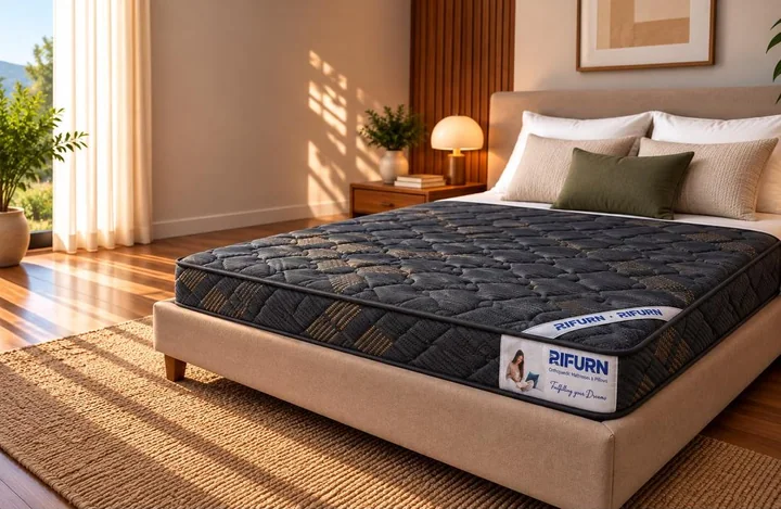 Rifurn Ortho mattress, in a bedroom