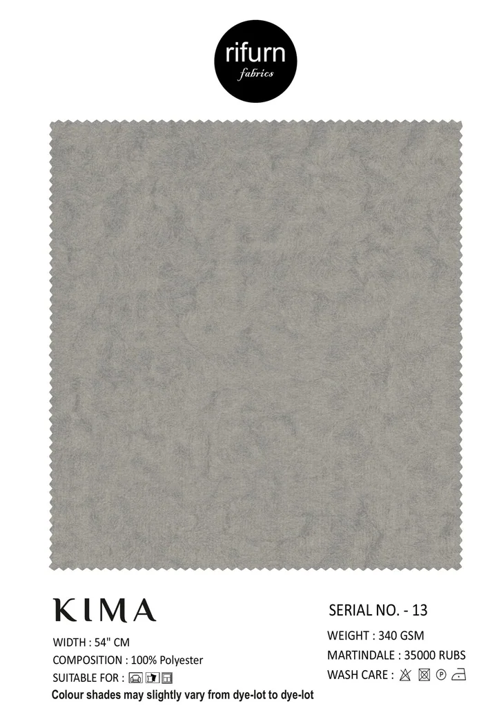 Rifurn Kima fabric card, shade SR 13