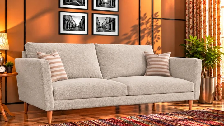 Maurice SR 01 on a sofa