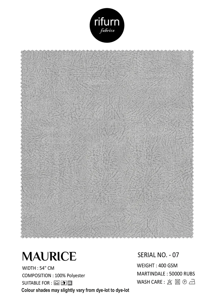 Rifurn Maurice fabric card, shade SR 07