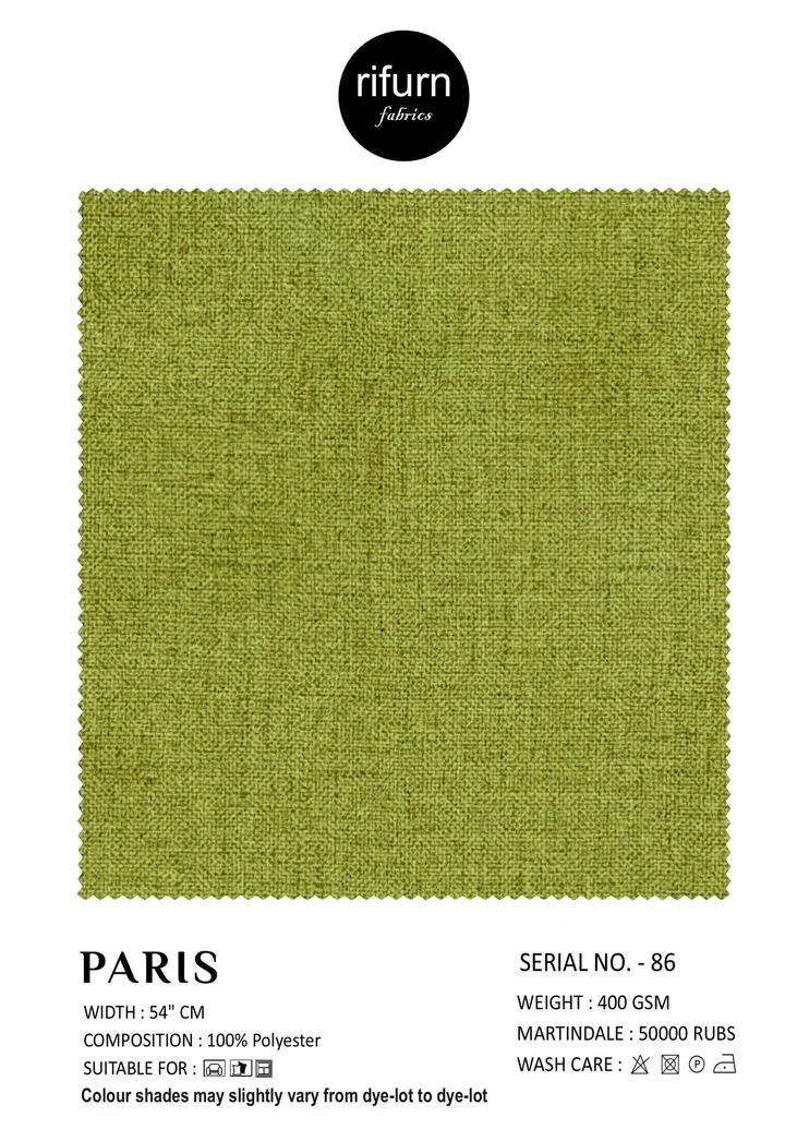 Rifurn Paris fabric card, shade SR 86