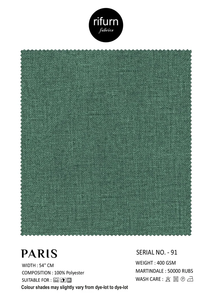 Rifurn Paris fabric card, shade SR 91