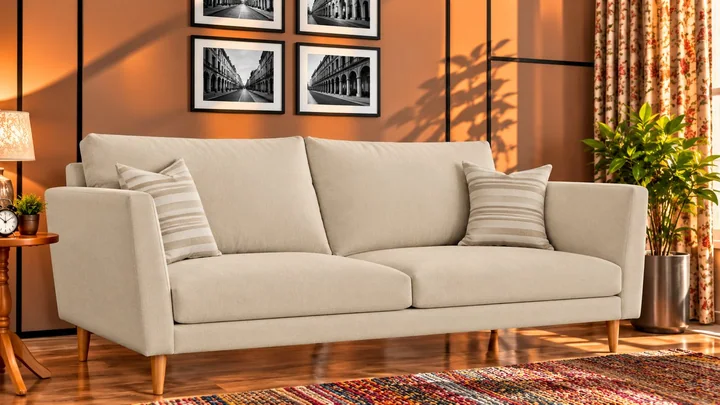 Pastel SR 05 on a sofa