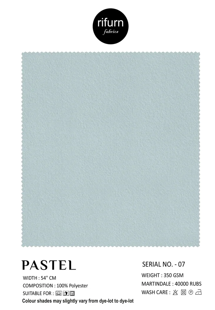 Rifurn Pastel fabric card, shade SR 07