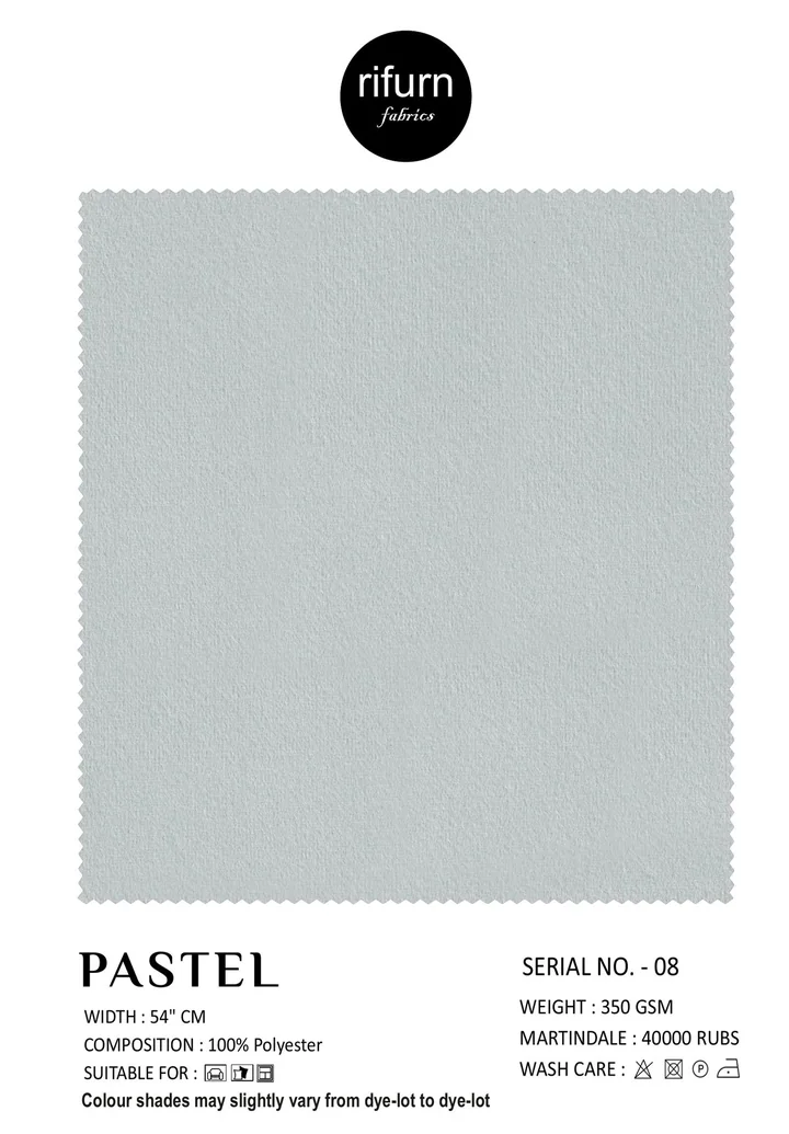 Rifurn Pastel fabric card, shade SR 08