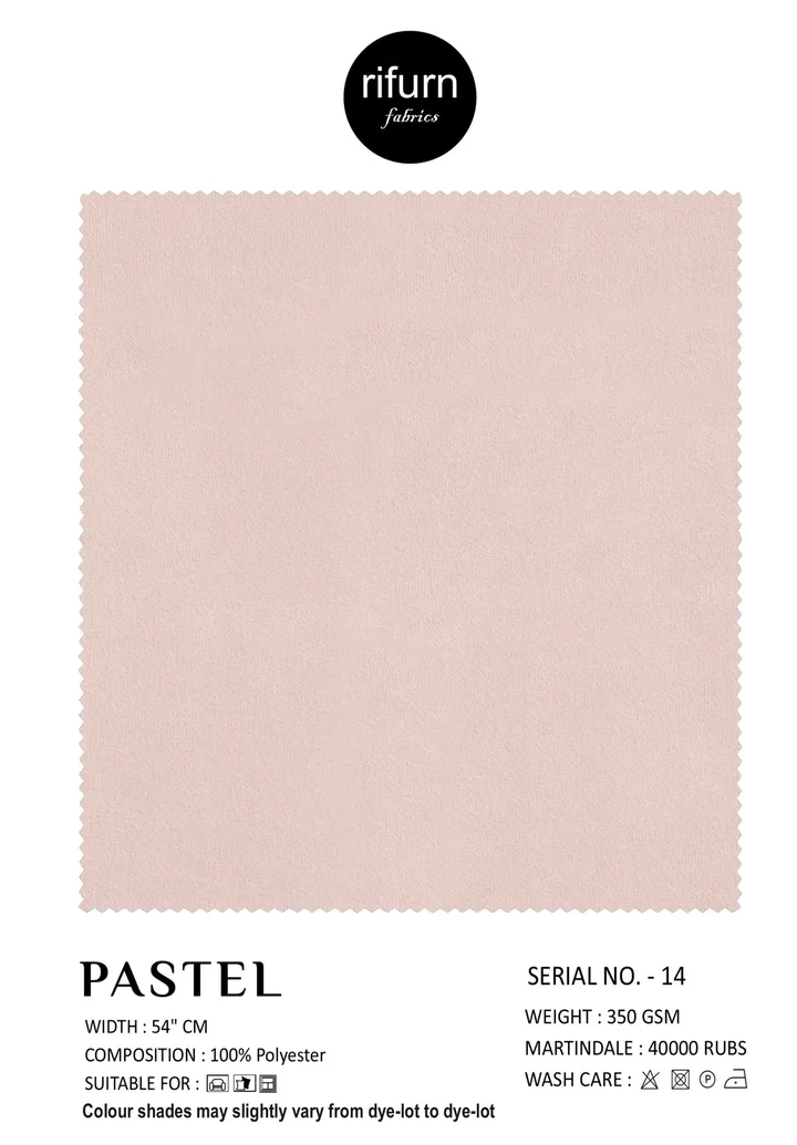 Rifurn Pastel fabric card, shade SR 14