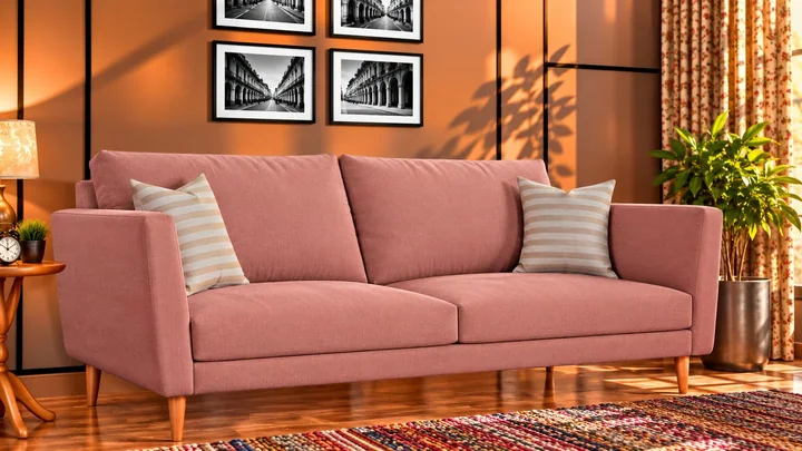 Pastel SR 17 on a sofa