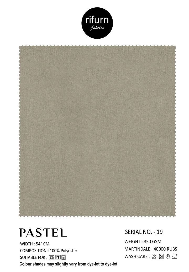 Rifurn Pastel fabric card, shade SR 19