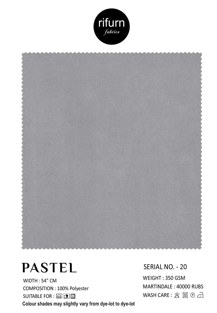 Rifurn Pastel fabric card, shade SR 20