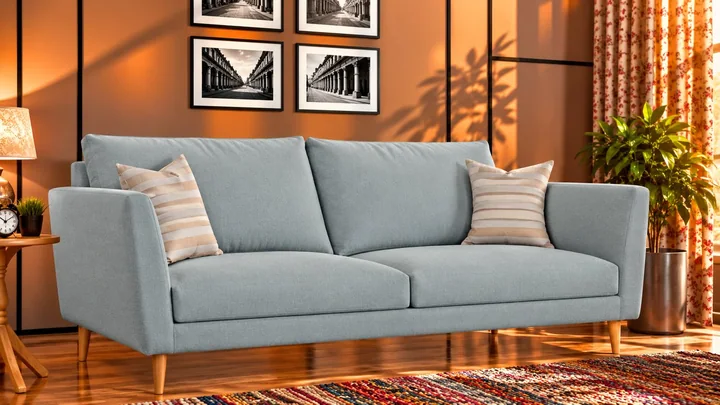Pastel SR 23 on a sofa