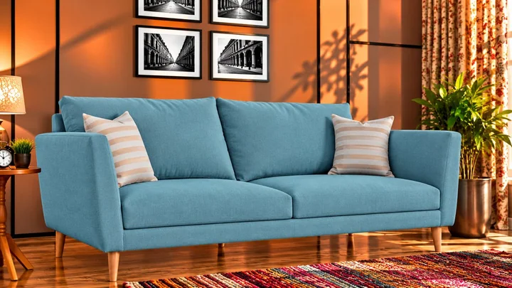 Pastel SR 25 on a sofa
