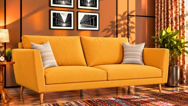 Pastel SR 30 on a sofa