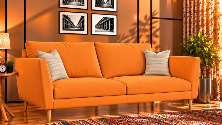 Pastel SR 31 on a sofa
