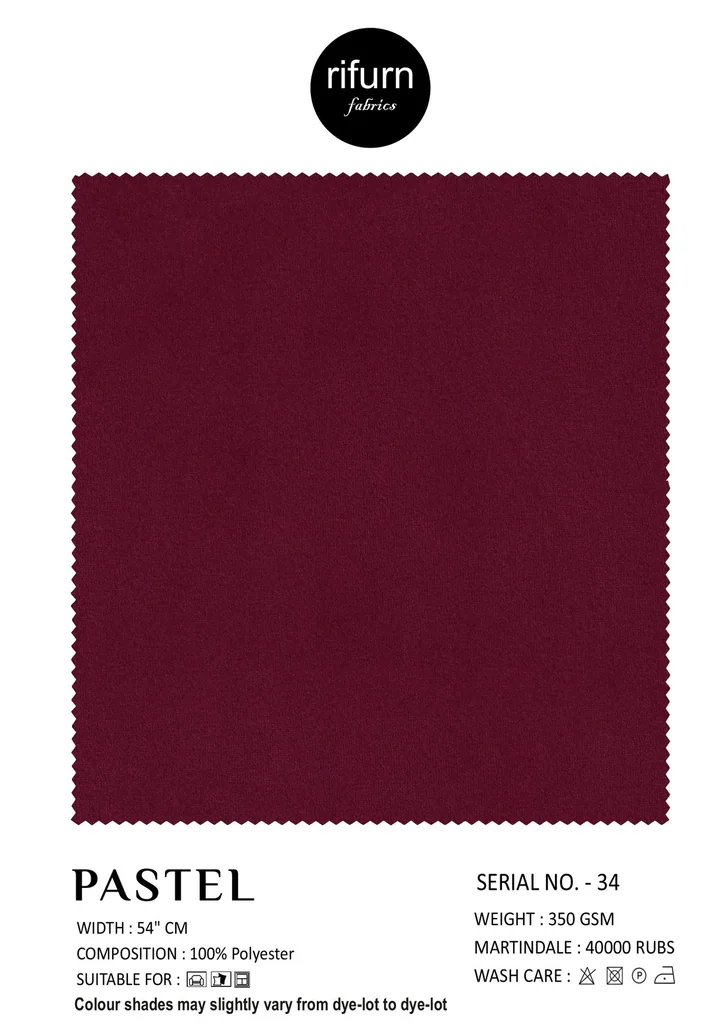 Rifurn Pastel fabric card, shade SR 34