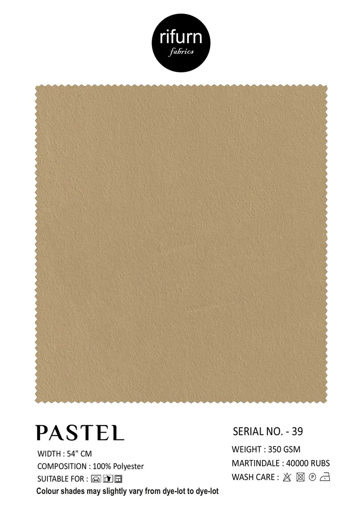 Rifurn Pastel fabric card, shade SR 39