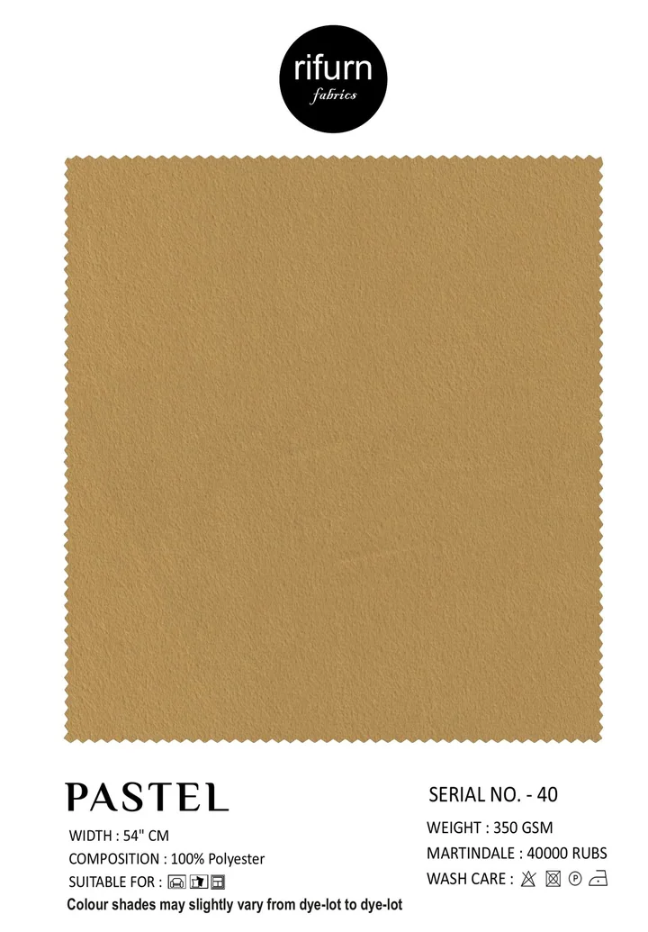 Rifurn Pastel fabric card, shade SR 40