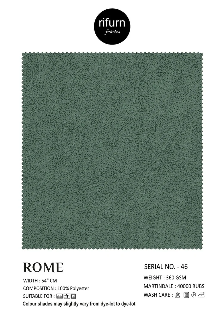 Rifurn Rome fabric card, shade SR 46