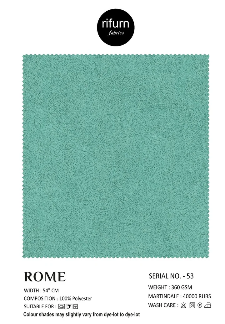 Rifurn Rome fabric card, shade SR 53