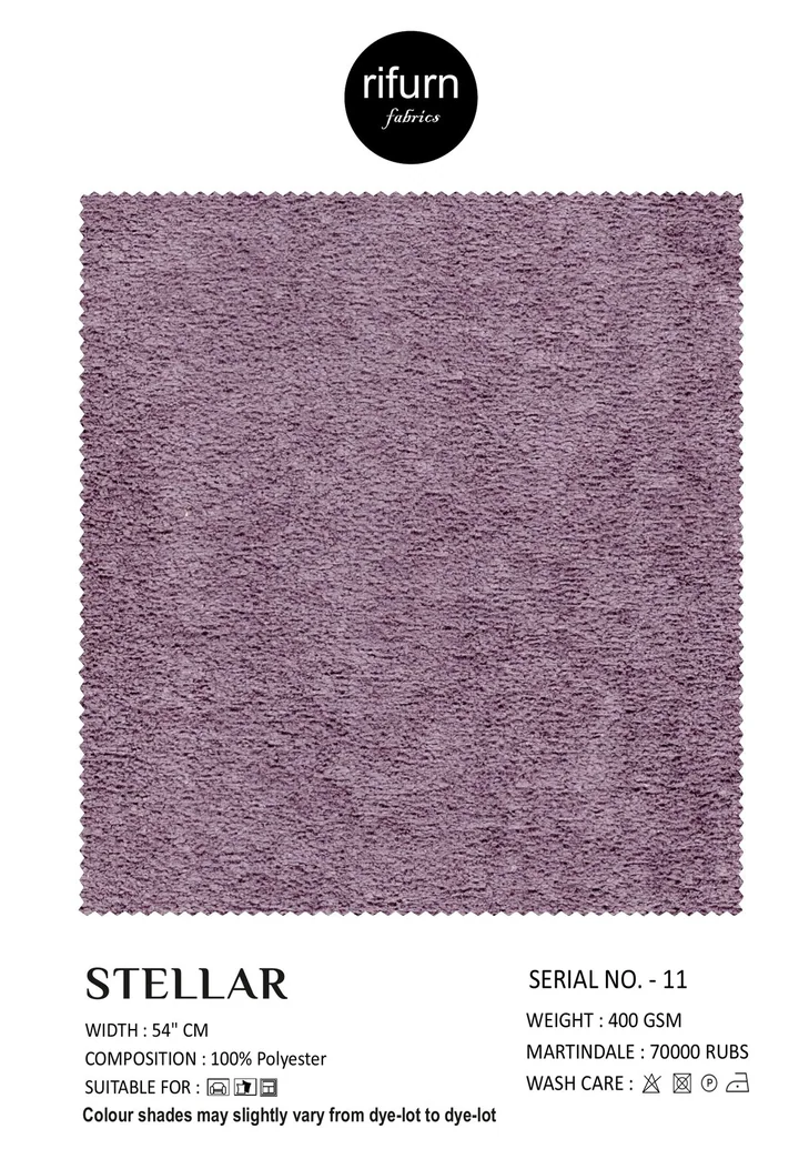 Rifurn Stellar fabric card, shade SR 11