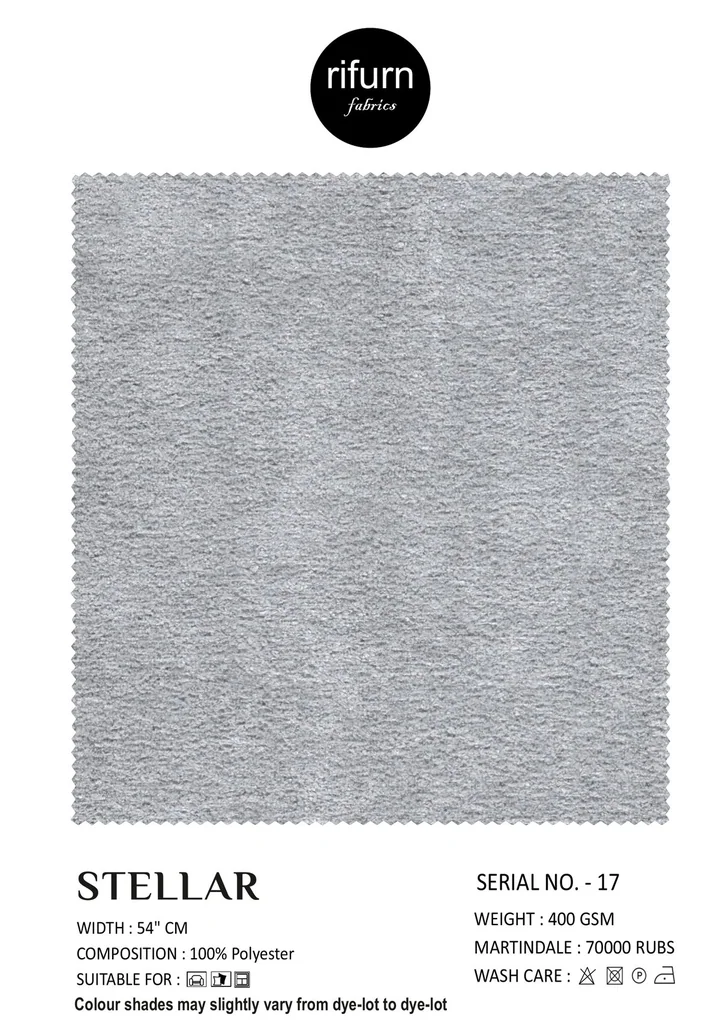 Rifurn Stellar fabric card, shade SR 17