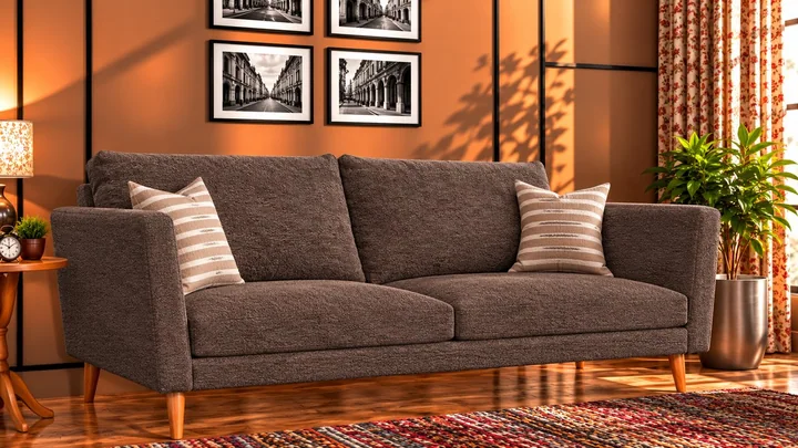 Stellar SR 20 on a sofa