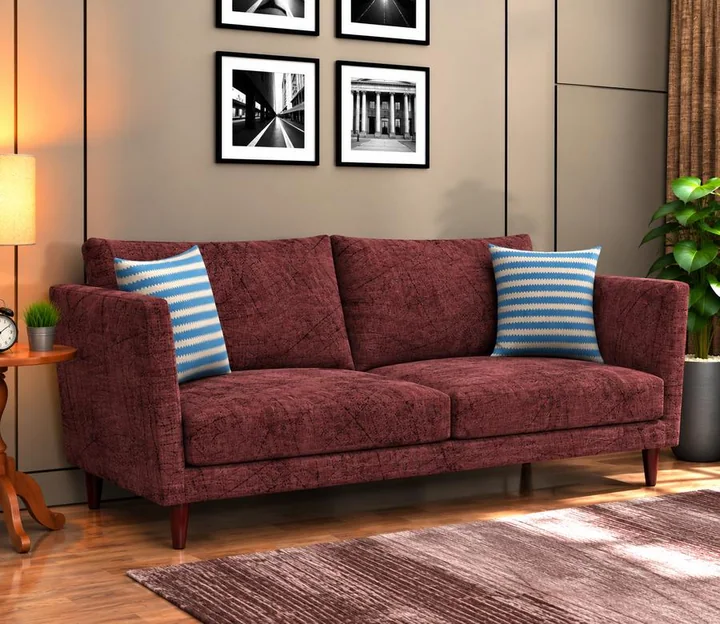 Rifurn Voltas sofa fabric on a sofa